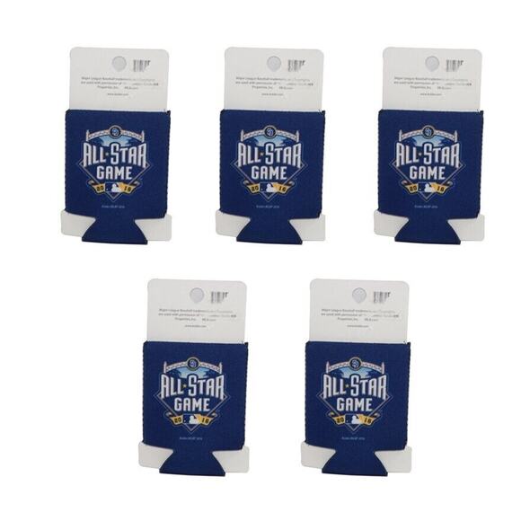 5 PC - Koozie Drink Holder Thin Sleeve - San Diego Padres MLB All Star Game 2016 - Picture 2 of 3
